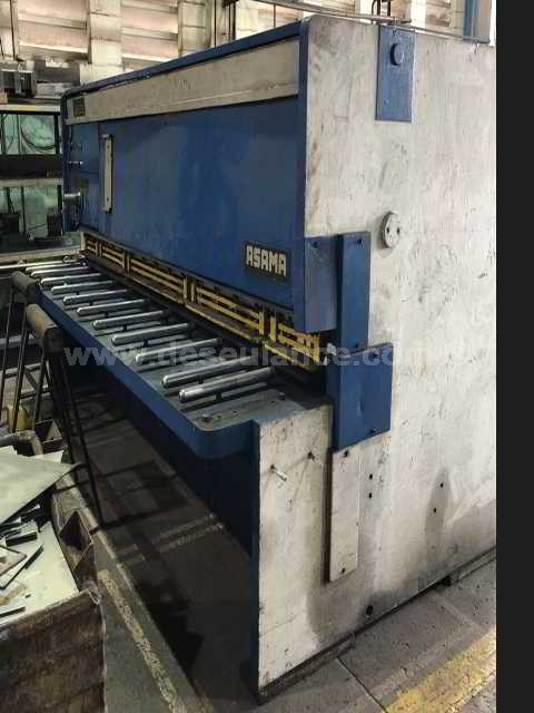 02/23134 - GUILHOTINA M/ASAMA GH 1230 Z, COMPR. CORTE 3.000MM, 