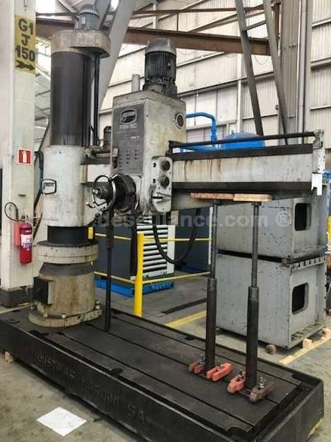 06/23153 - PEÇAS P/FURADEIRA RADIAL NARDINI MOD. FRN-60/2000, ANO 76,