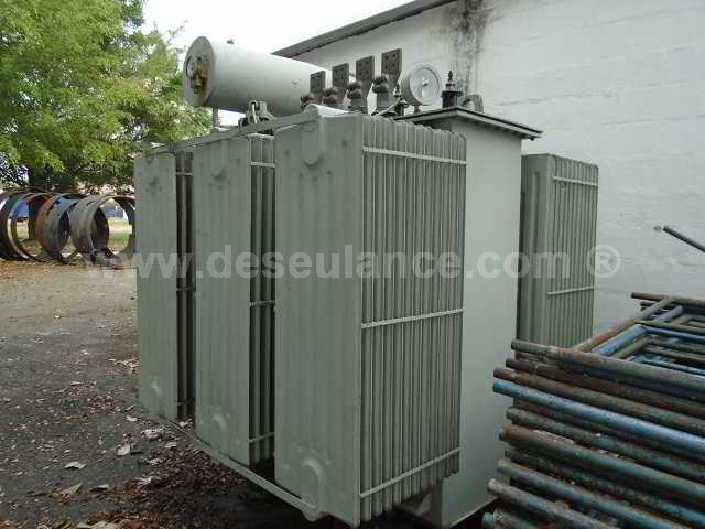 01/23158 - TRANSFORMADOR A ÓLEO M/TUSA, CAPAC. 1.500 KVA, 380V, TRIF.