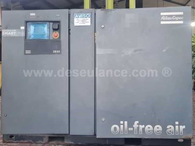 60/23158 - COMPRESSOR DE AR CABINADO M/ATLÁS CÓPCO MOD. ZR-90 