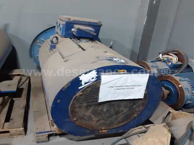 15/23199 - MOTOR ELÉTRICO M/WEG, 300 HP, 220 KW, 1.190 RPM, 460V.