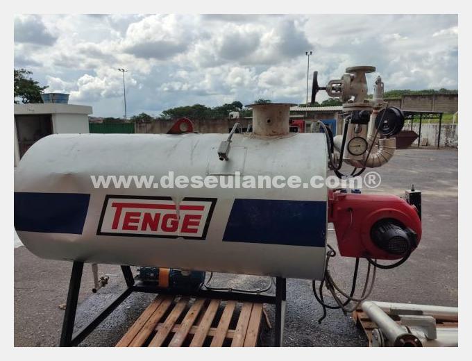 02/24089 - GERADOR DE VAPOR M/TENGE, CAPAC. 500 KG/H, C/MOTOR WEG 3 KW.