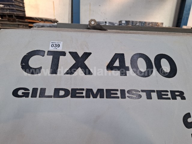 39/24108 - TORNO CNC CTX 400 M/GILDEMEISTER S2, 4.400 V, 44 KVA, 64 A,