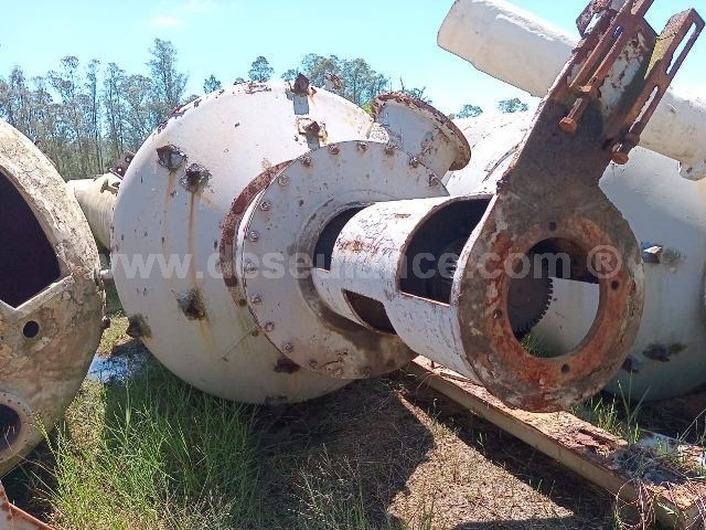 41/25053 - TANQUE CRISTALIZADOR EM AÇO INOX C/AGITADOR E SERPENTINA,