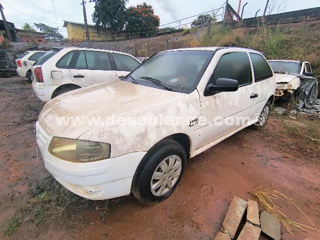 08/25091 - VW GOL GIV 1.0, ANO 12/13, BRANCA, 