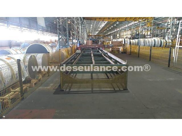 236/26003 - SERRA P/CORTE DE TELHAS DE ALUMÍNIO, C/MESA 13,1 M. (RV841)