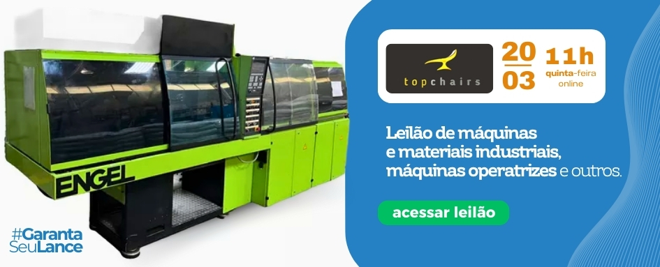 Leilão de máquinas e materiais industriais, máquinas operatrizes e outros | DeSeuLance