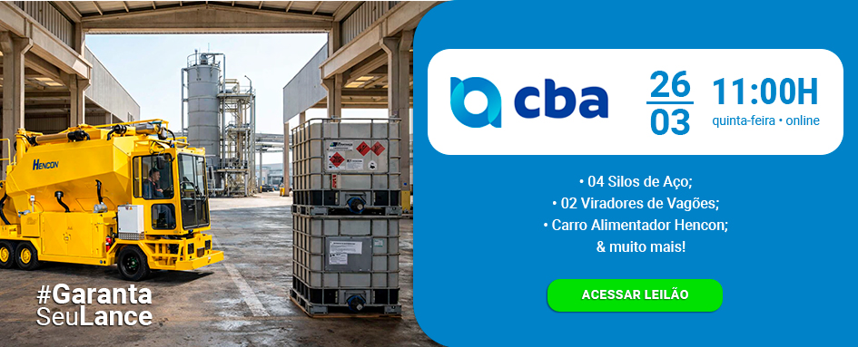 Leilão de Carro Alimentador, Silos de Aço e muito mais