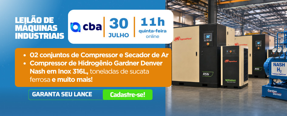 Leilão de máquinas e equipamentos industriais | DeSeuLance